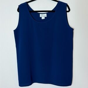 Classic Navy Blue Tank Top